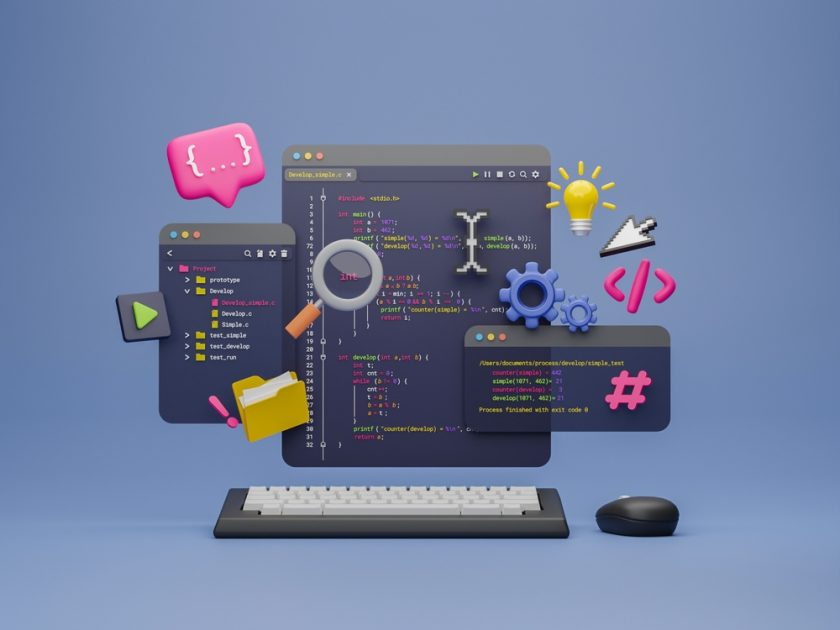 Abstract representation of interconnected devices and technology, symbolizing the concept of the Internet of Things (IoT) for enhanced connectivity and smart automation